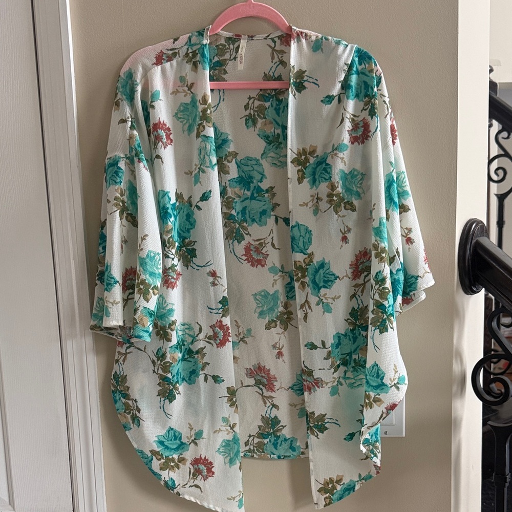 Floral Kimono Cardigan